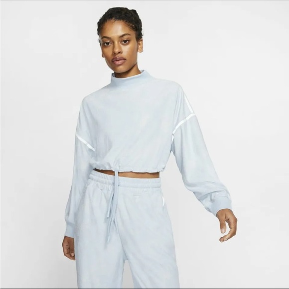 Nike City Ready Training Fleece Crop Pullover - Picture 1 of 6